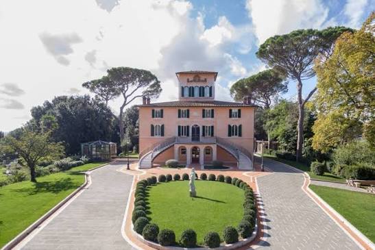 Villa Valentini Bonaparte Tuscan countryside villa exterior